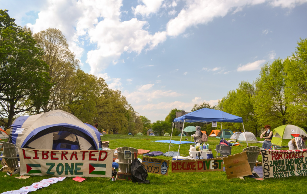 Bryn Mawr Encampment Continues to Grow as it Enters Day Three: “The People’s College for the Liberation of&nbsp;Palestine”